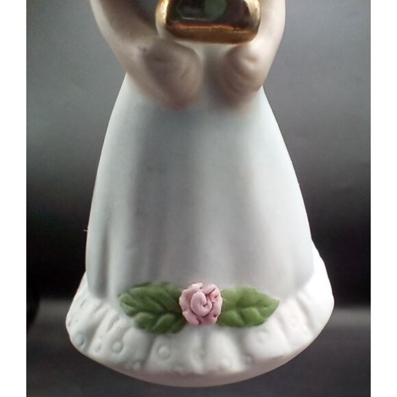 Growing Up Birthday Girls 2 Enesco 3" Celebration Blond Hair Blue Dress 1981 - Picture 9 of 15